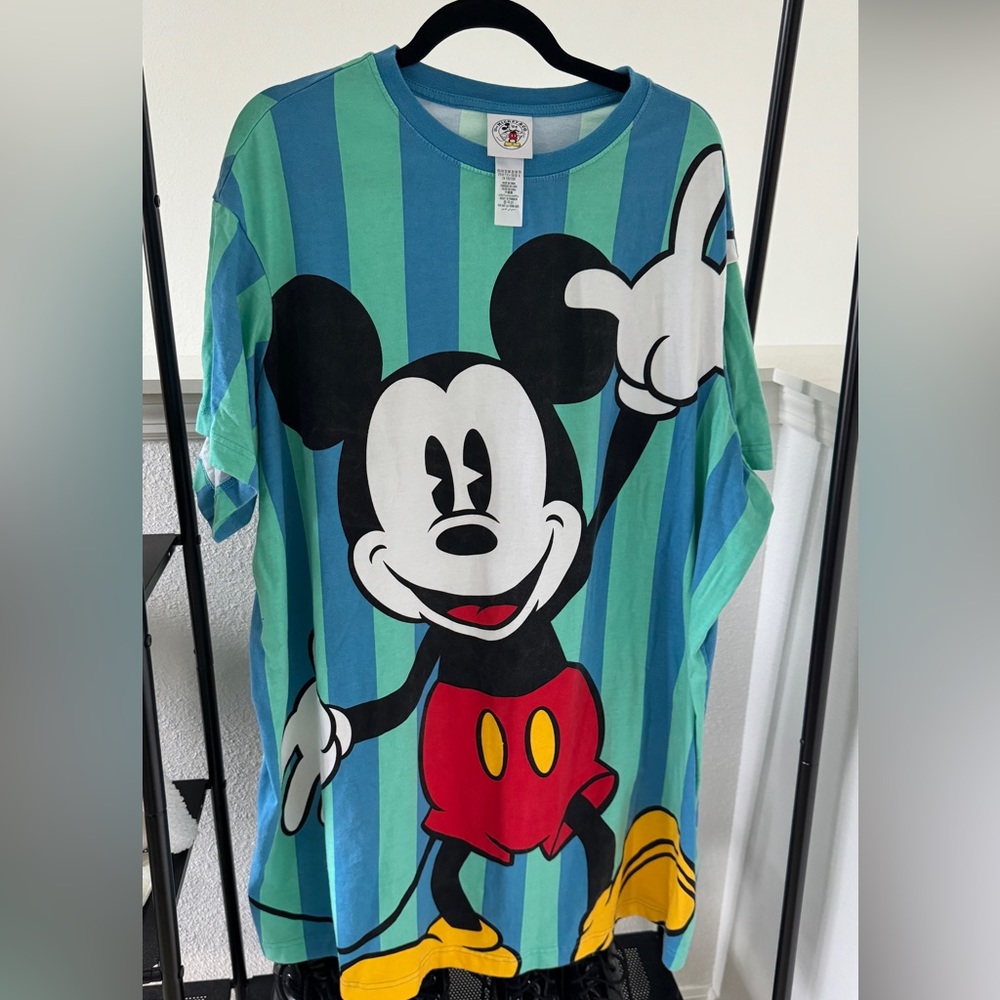 Shop Disney oversized Mickey tshirt dress size 2XL